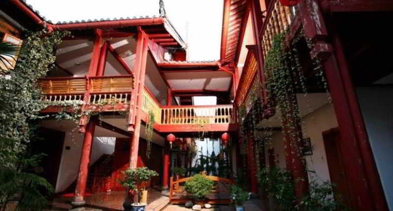 Lijiang Wangfu Hotel Exteriör bild