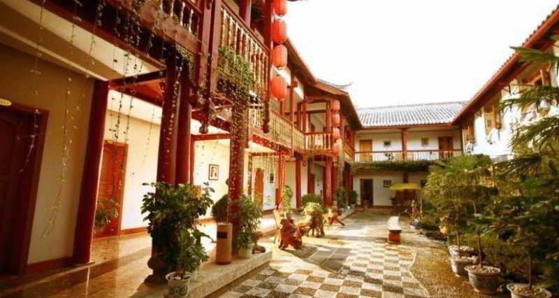 Lijiang Wangfu Hotel Exteriör bild