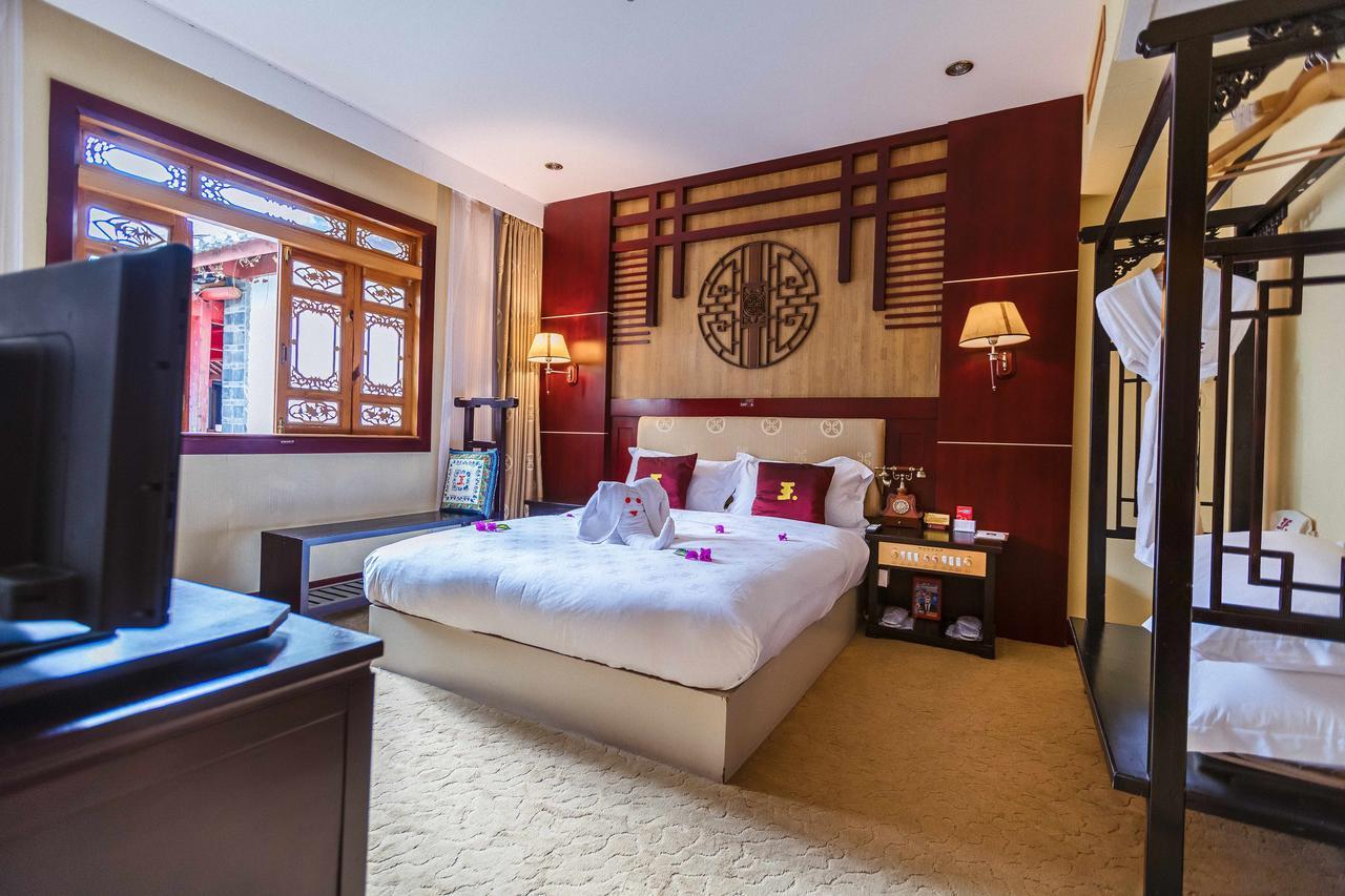 Lijiang Wangfu Hotel Exteriör bild